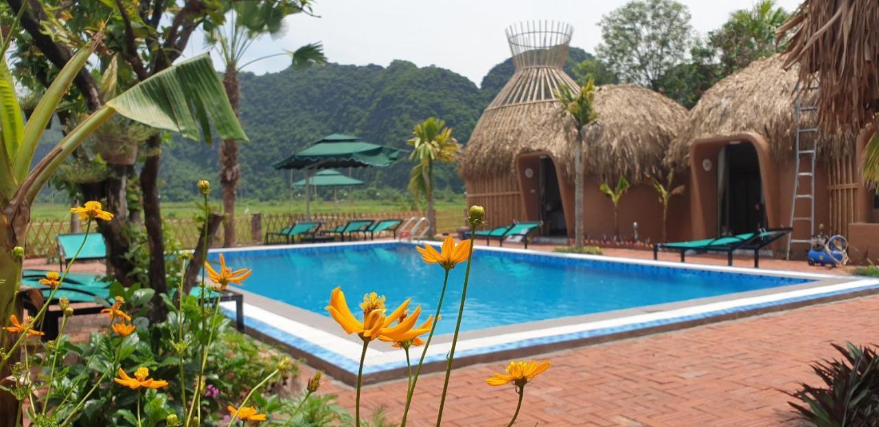 Tam Coc Sky Bungalow Ninh Binh Bagian luar foto